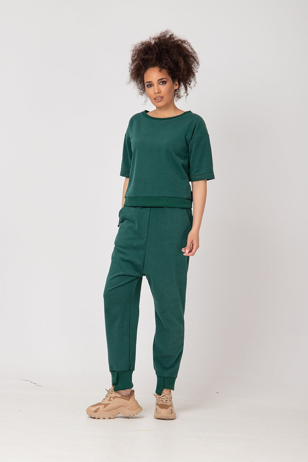 Drop crotch pants  - TOSHA