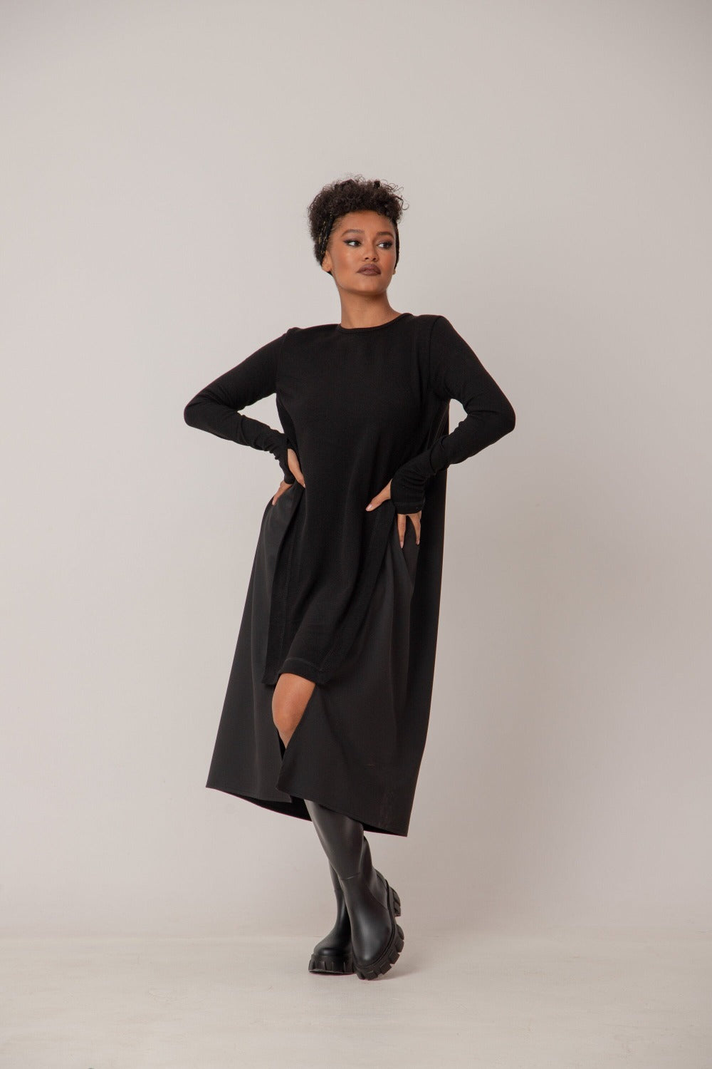 DAEL Asymmetrical Dress