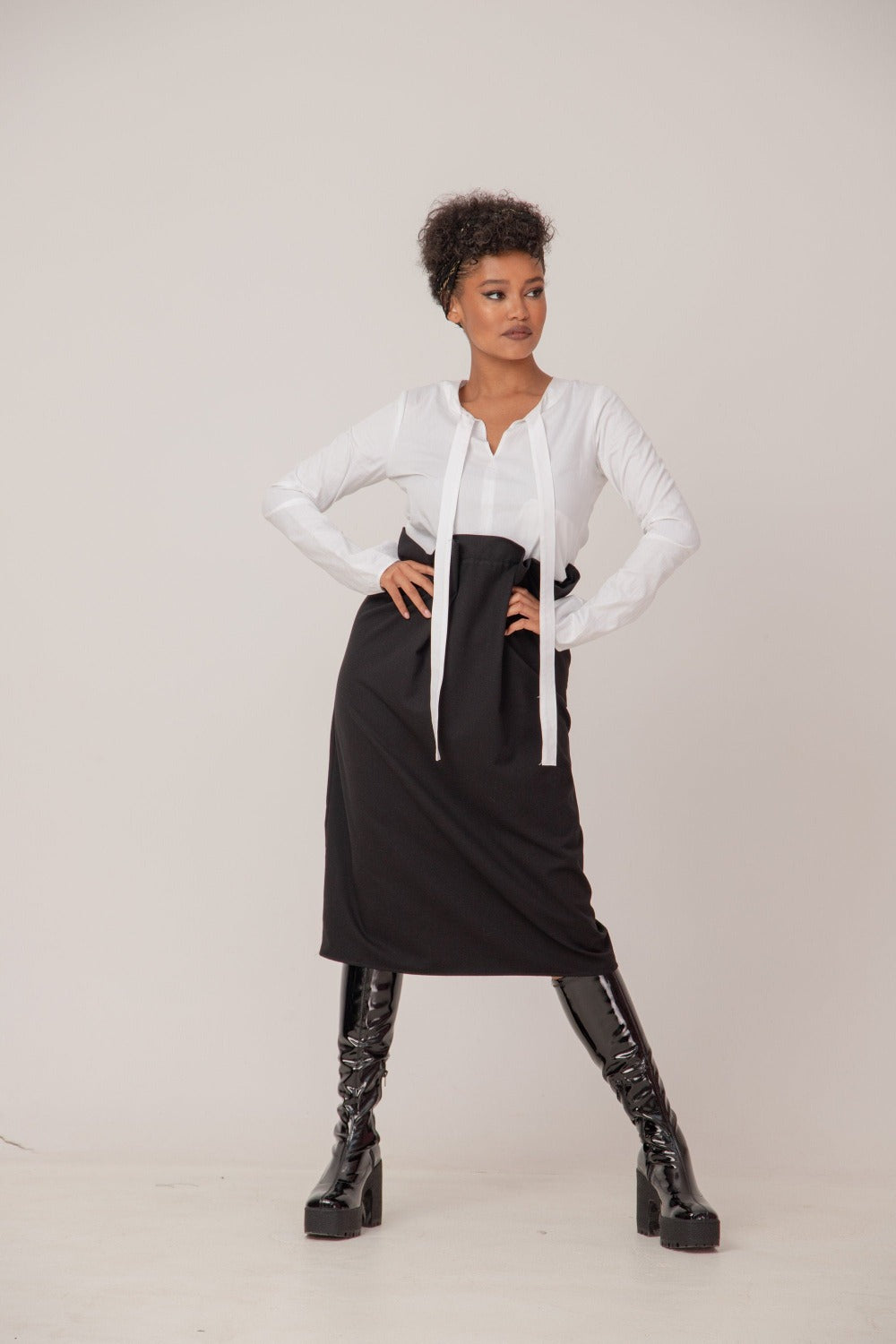 Elegant midi dress - ELYSE