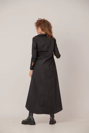 Asymmetrical maxi shirt - ETANA