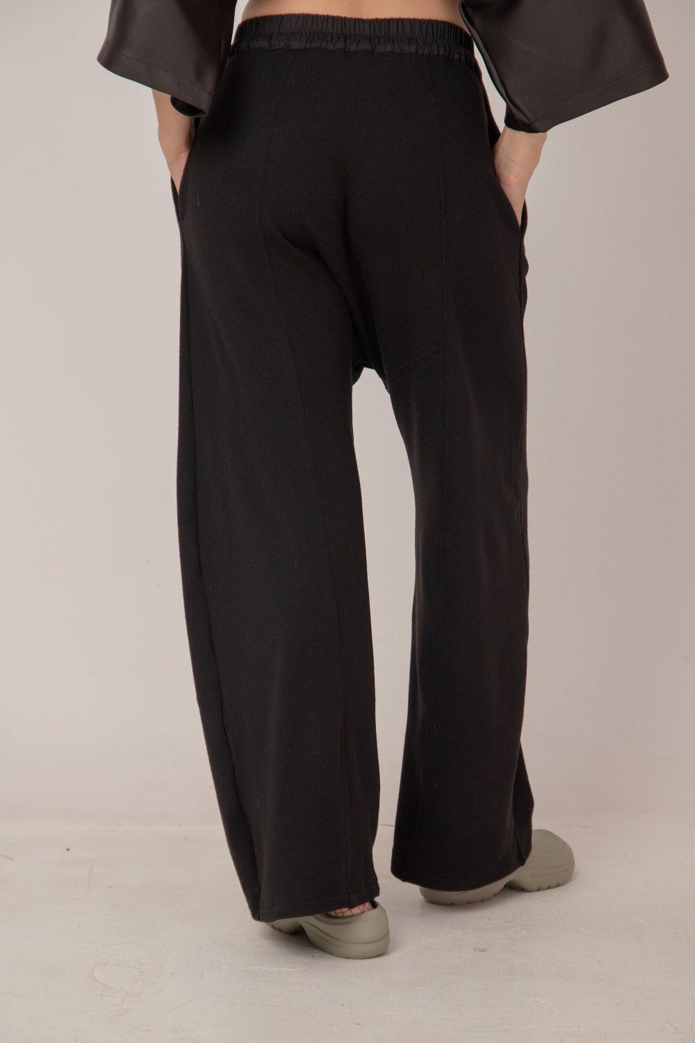 Drop crotch high waist pants - NOLA