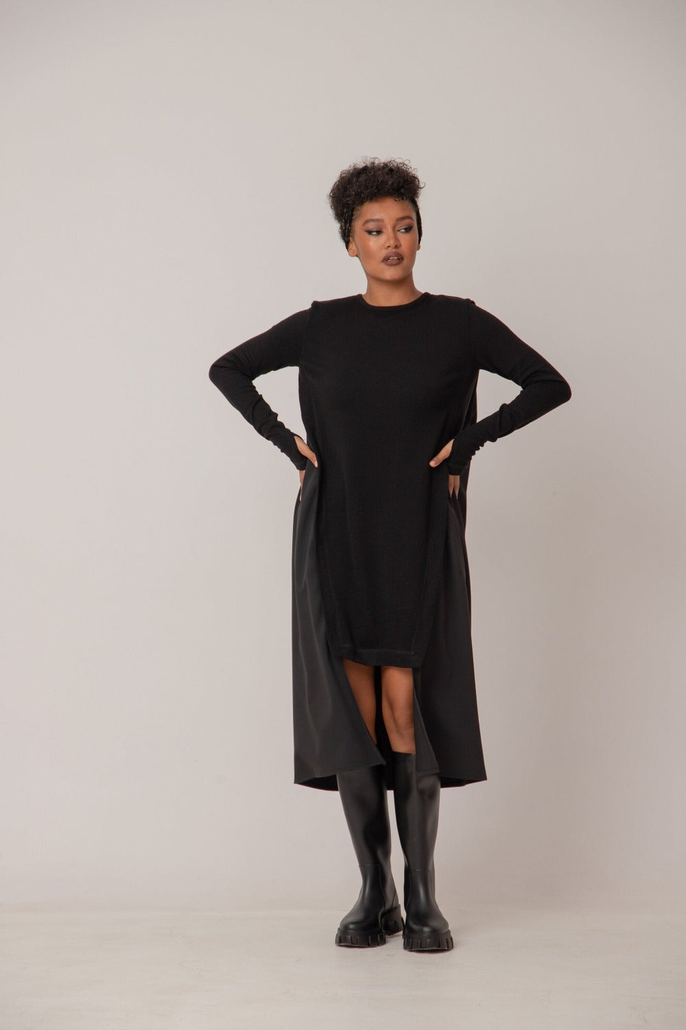 DAEL Asymmetrical Dress