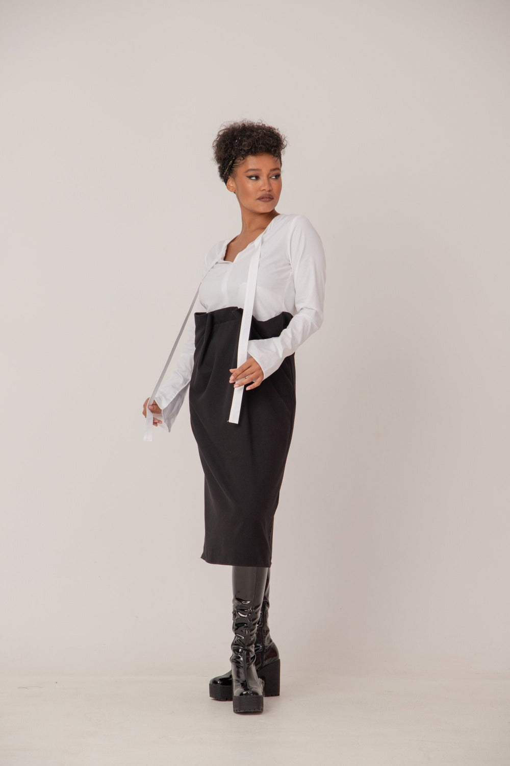 Elegant midi dress - ELYSE