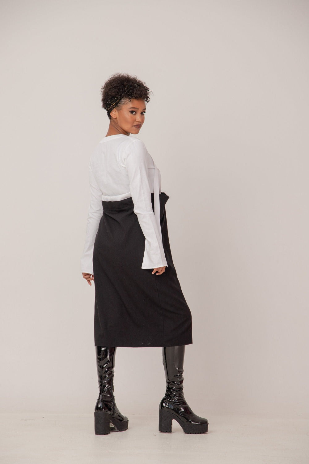 Elegant midi dress - ELYSE