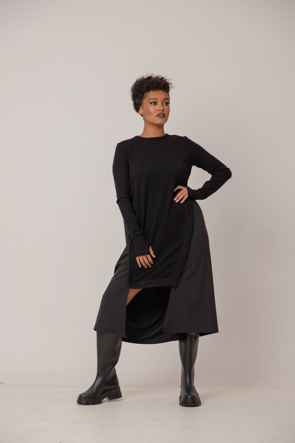 DAEL Asymmetrical Dress
