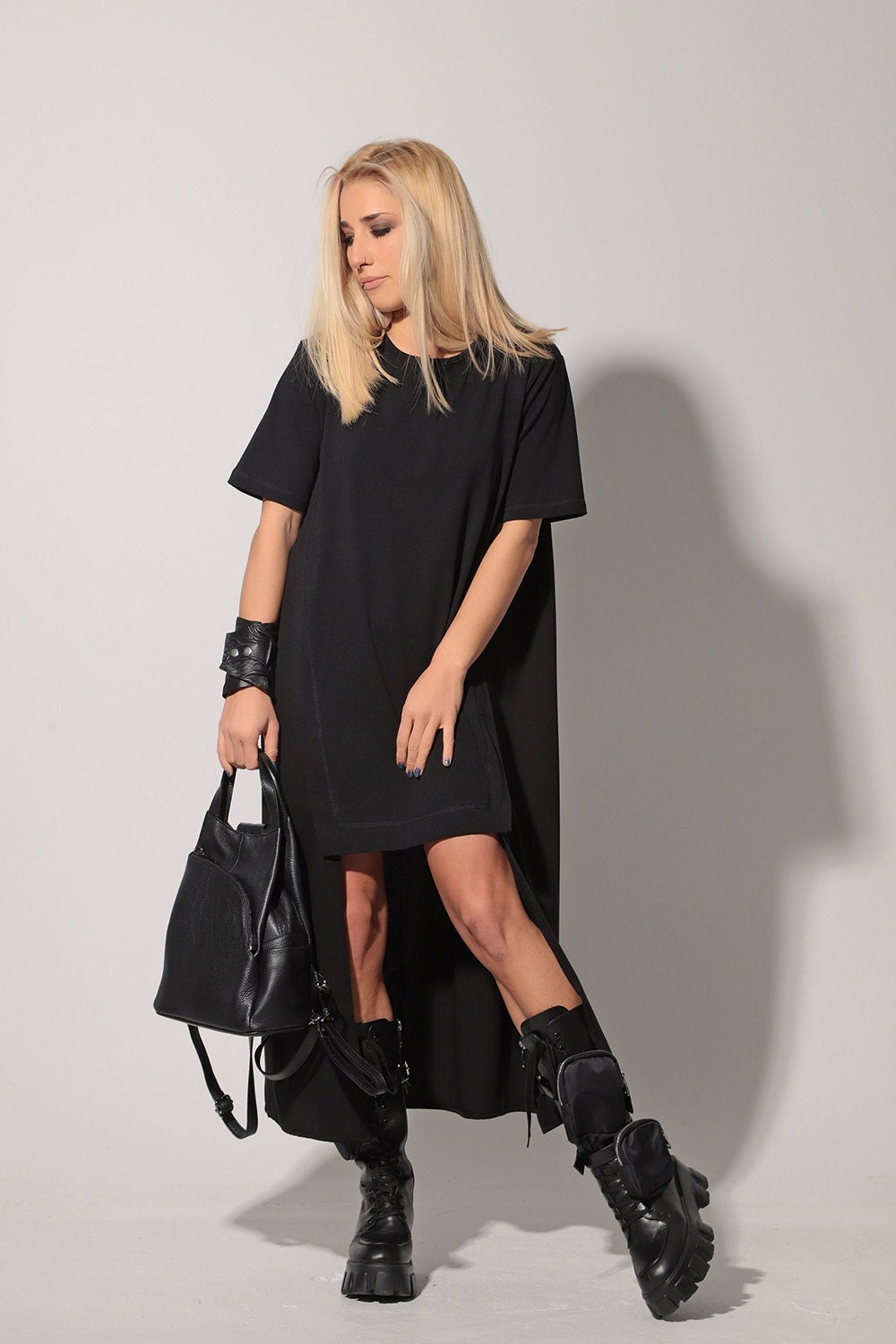 Asymmetrical dress - NYOKO