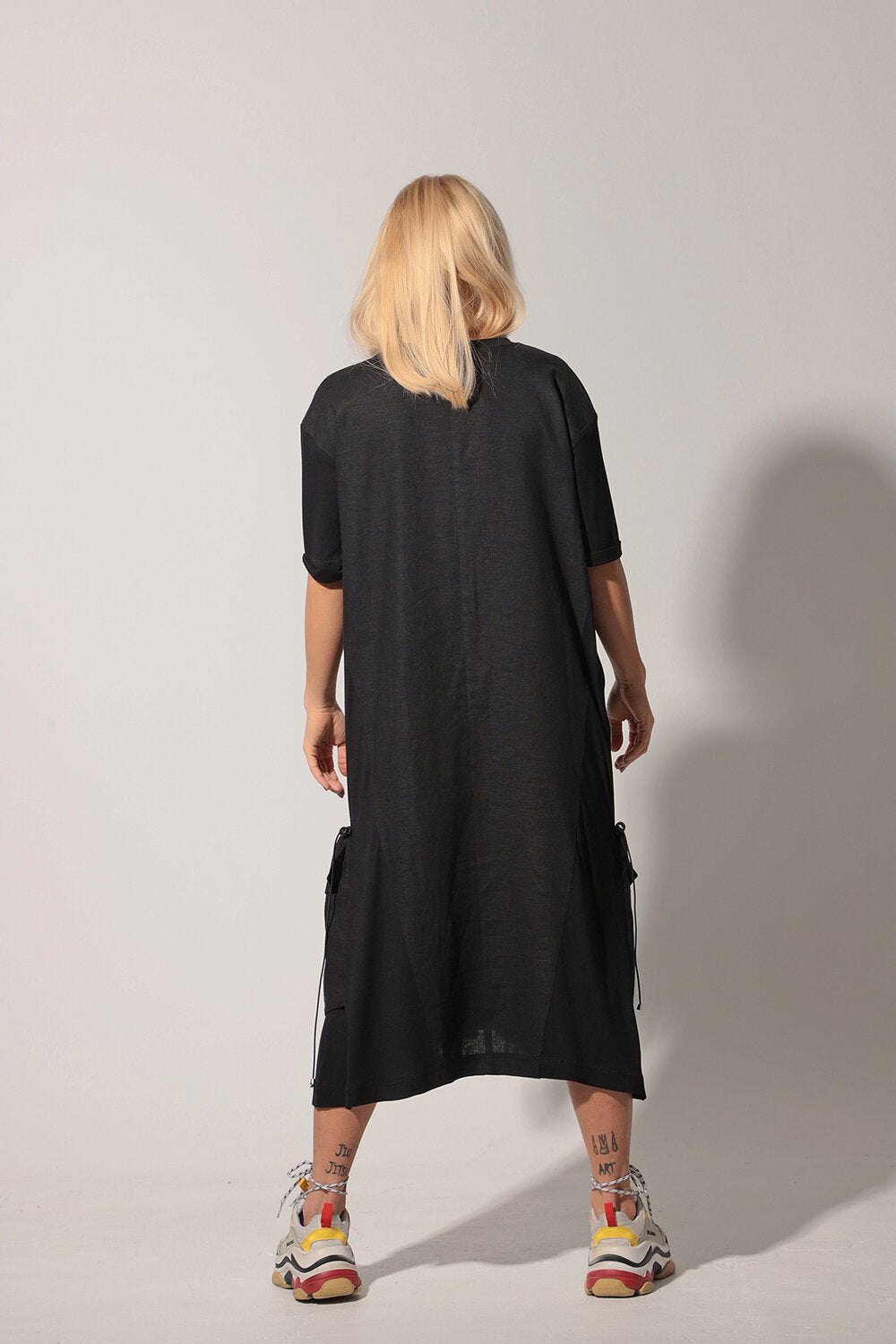 Linen midi dress - FINNA