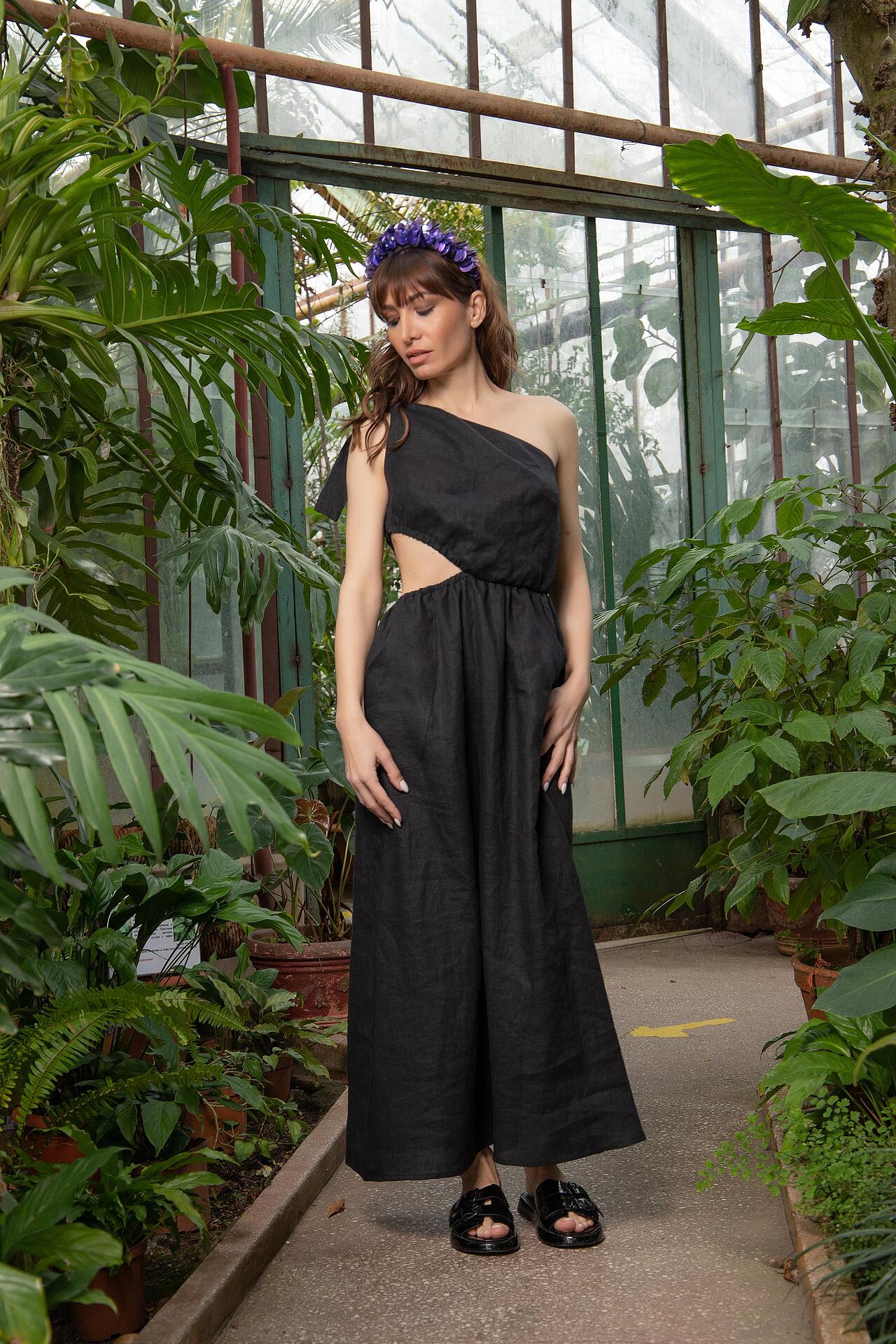 Summer Linen Dress - JAMILAH