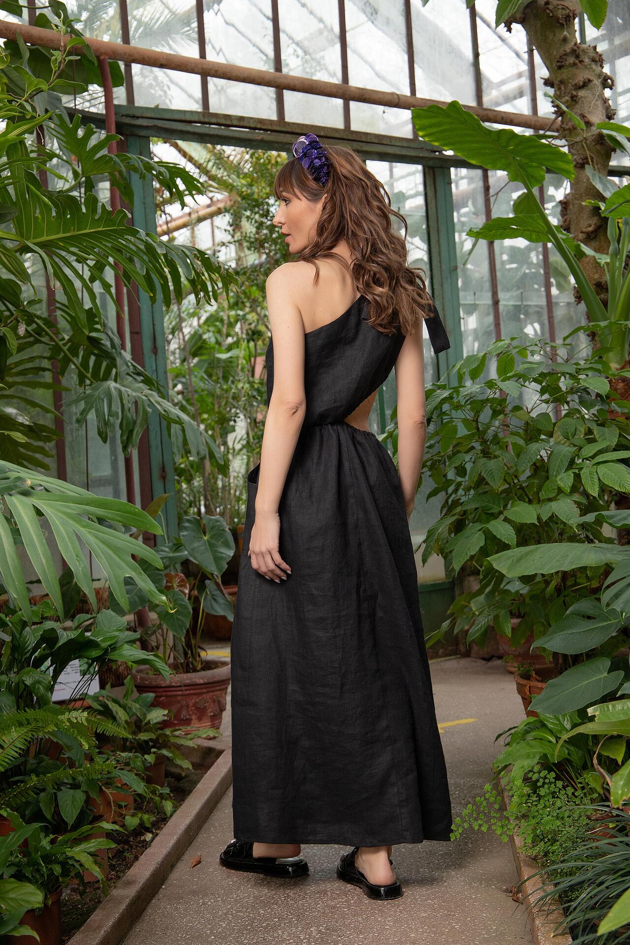 Summer Linen Dress - JAMILAH