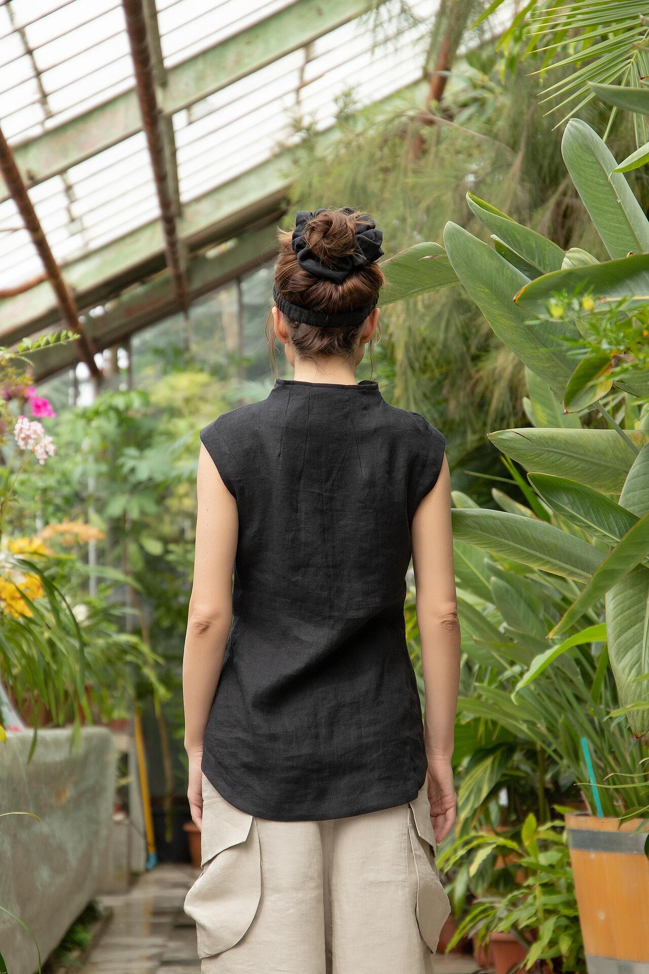 Linen Vest - BENNU