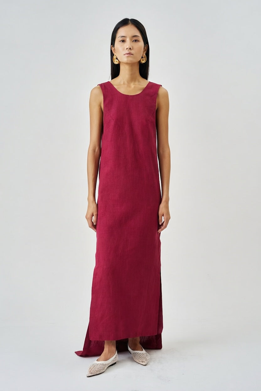 The Linen Maxi Dress