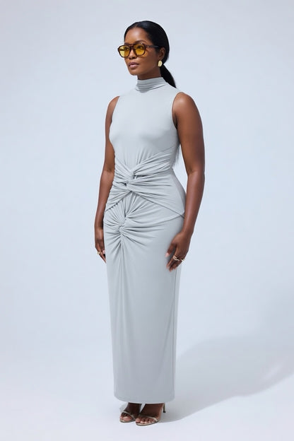 Ruched Midi Dress