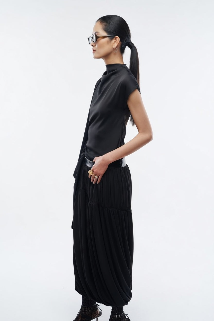 Women's Draped Skirt