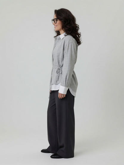 Layered Cotton Shirt