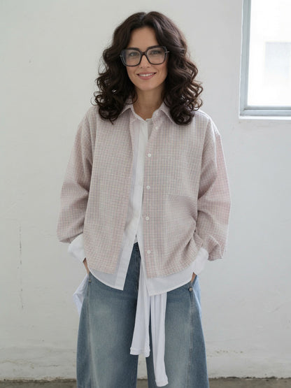 Layered Cotton Shirt