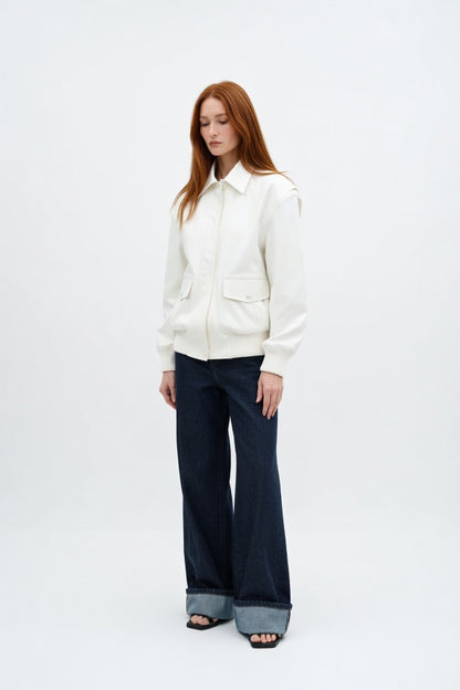 Oversized Straight Leg Jeans