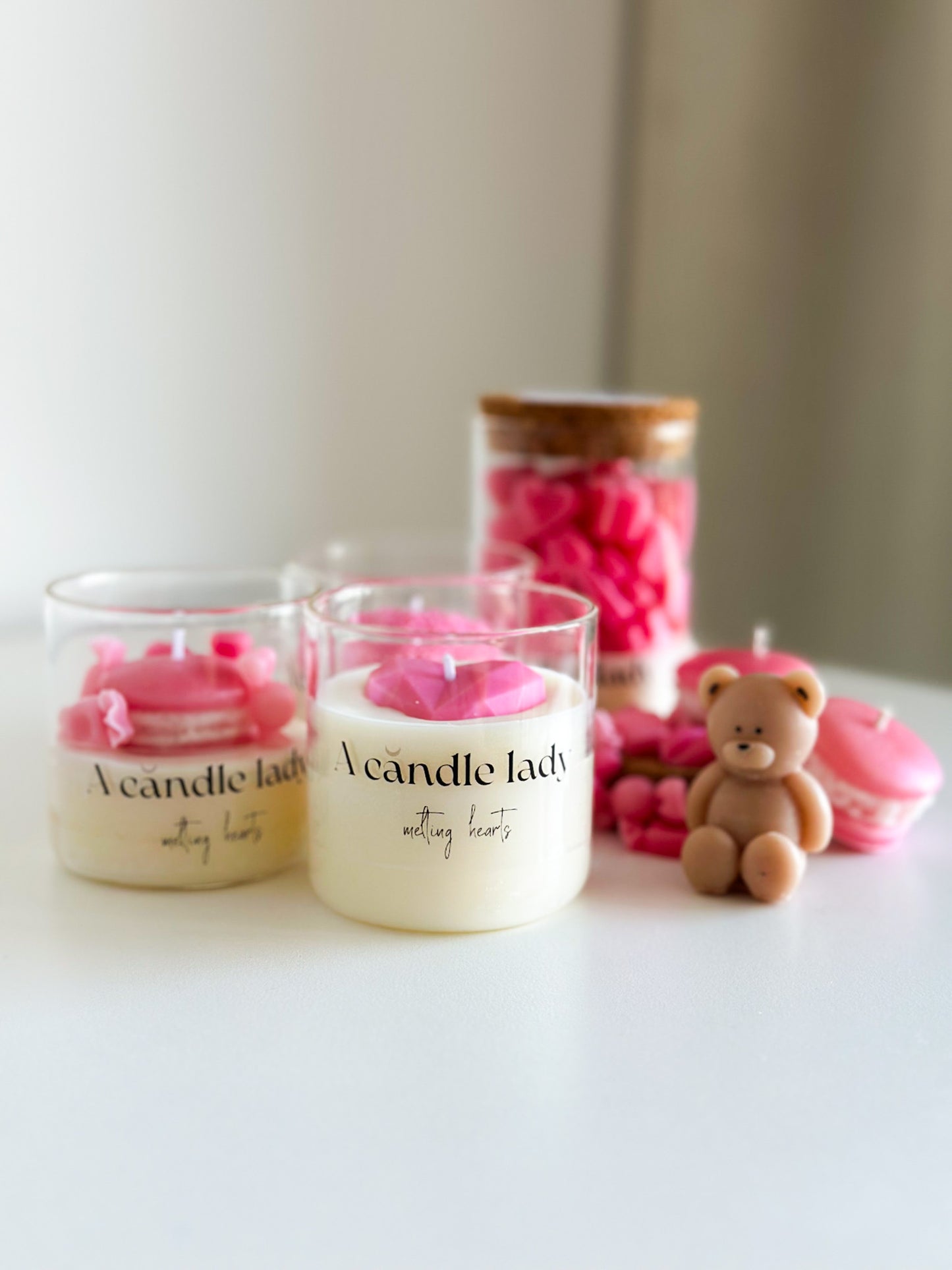 Soy Heart Candle