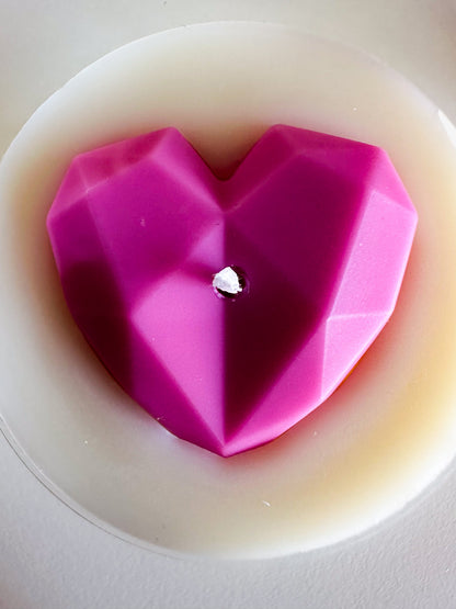 Soy Heart Candle