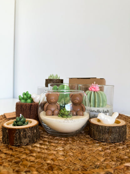 Soy Bear - Cactus Candle