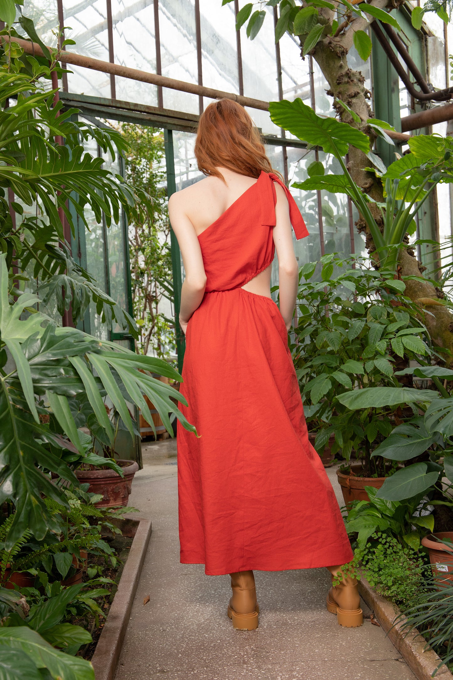 Summer Linen Dress - JAMILAH