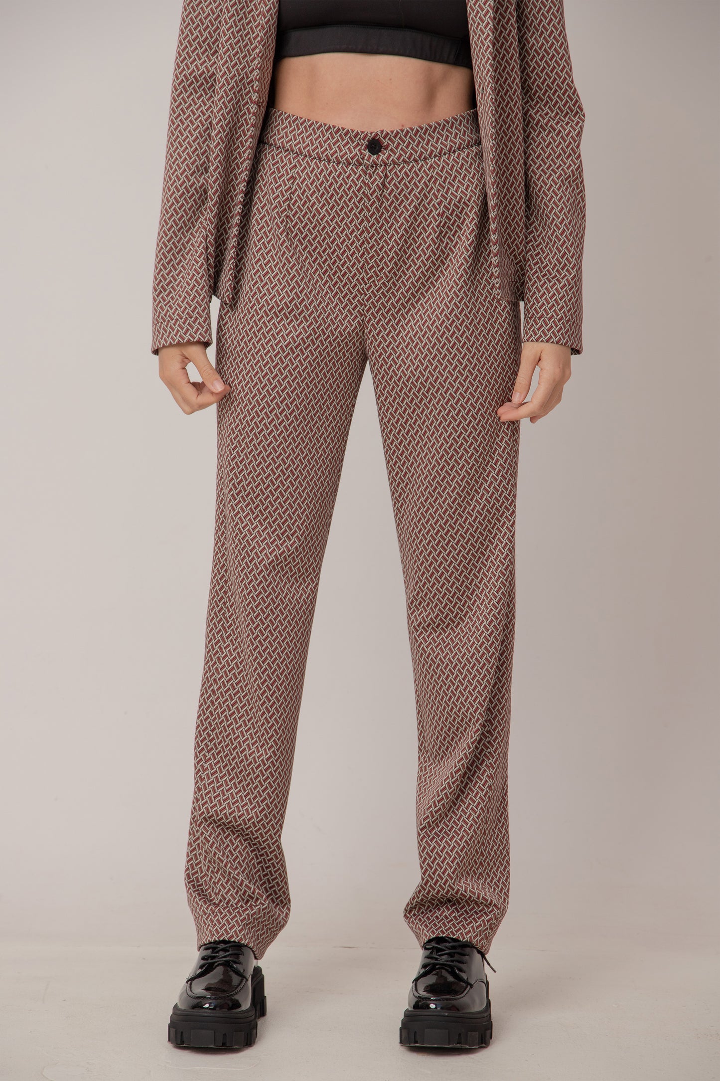 RIYA Set - Classic Straight Pants and Blazer