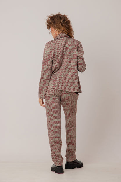 RIYA Set - Classic Straight Pants and Blazer