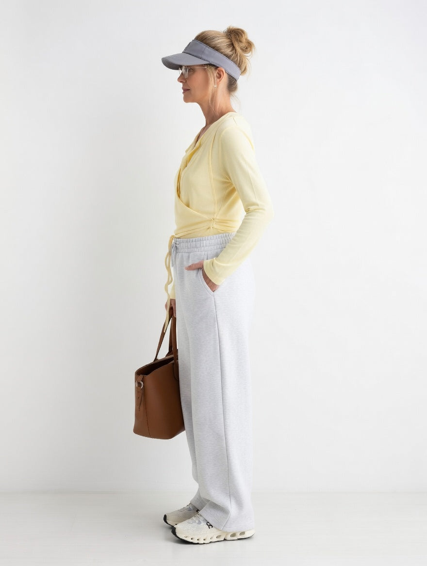 The Wrap Cotton Top
