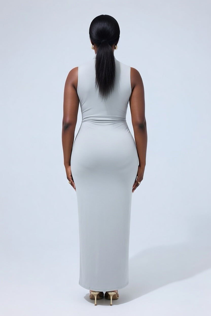 Ruched Midi Dress
