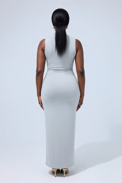Ruched Midi Dress