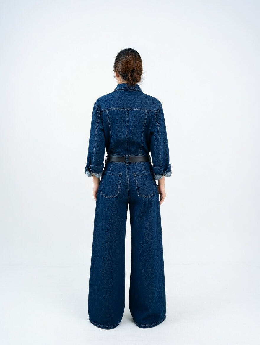 Women's Dark Denim Set