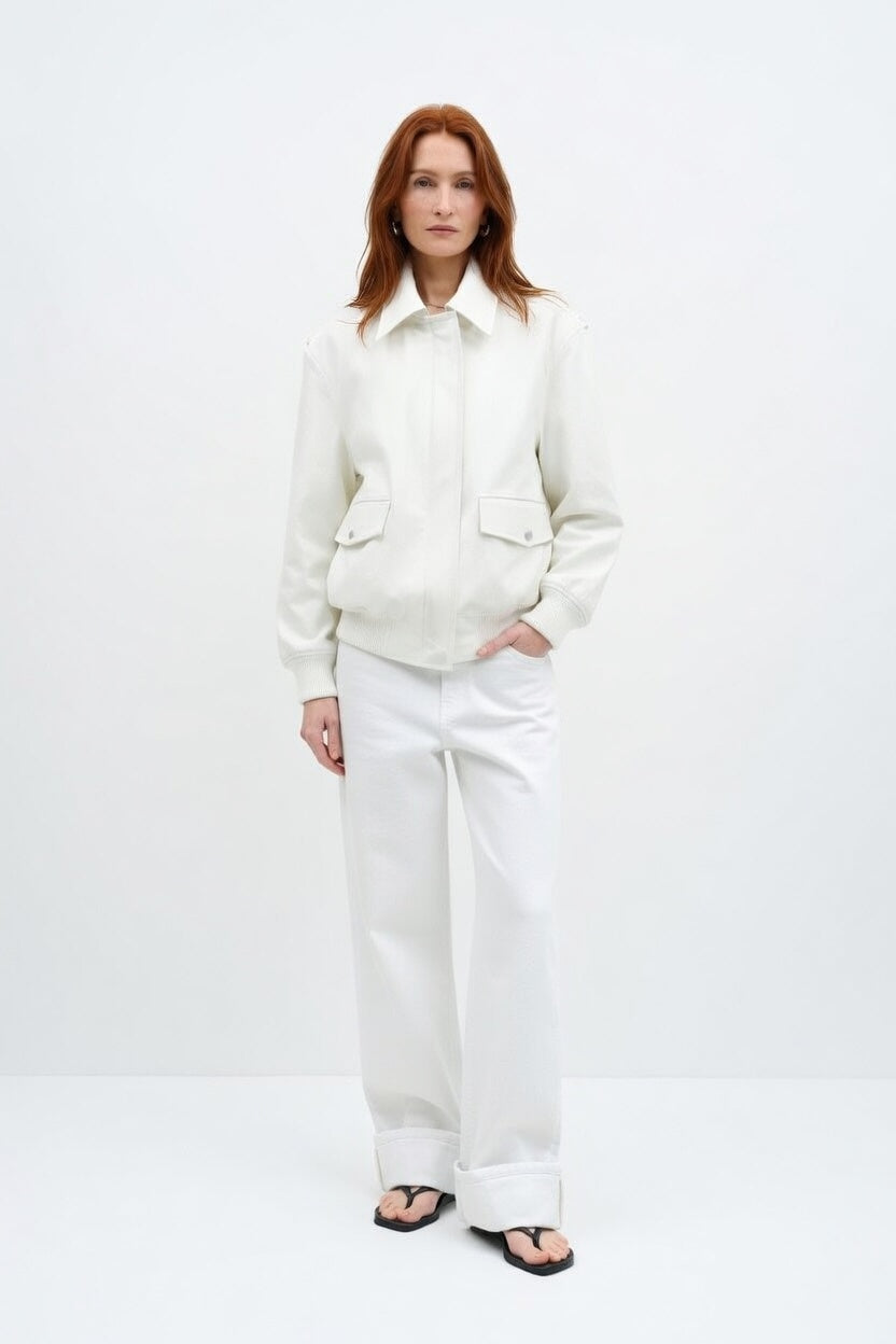 Oversized Straight Leg Jeans