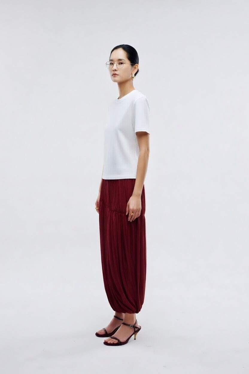 Women's Draped Skirt