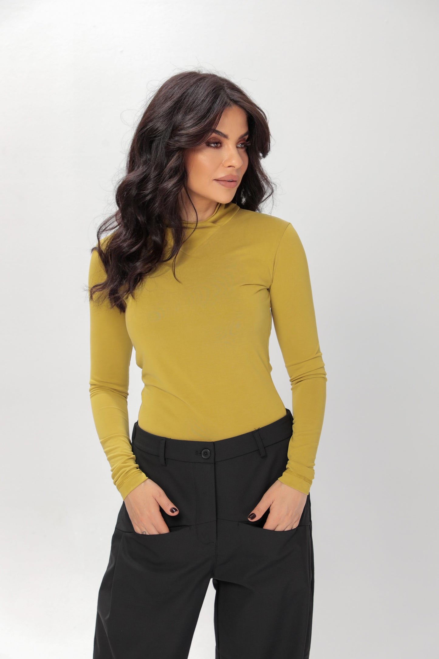 Maya Turtleneck Blouse