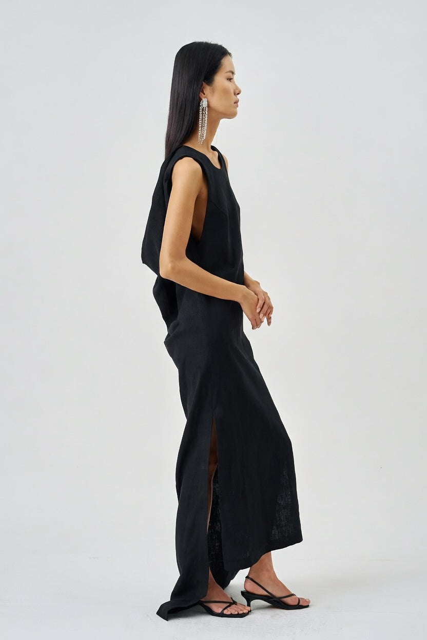 The Linen Maxi Dress
