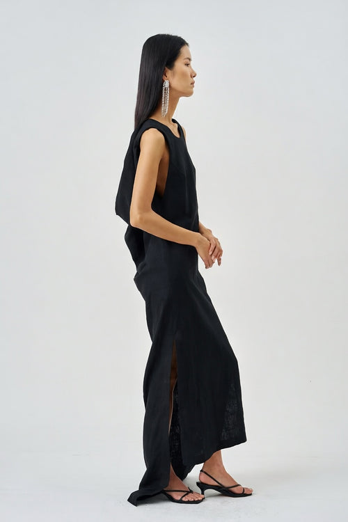The Linen Maxi Dress