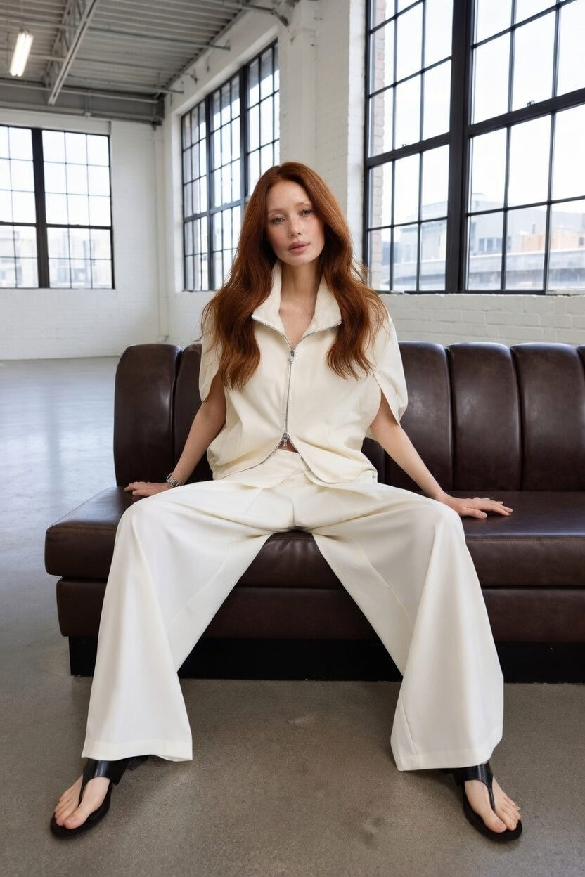 Soft Structure Trousers