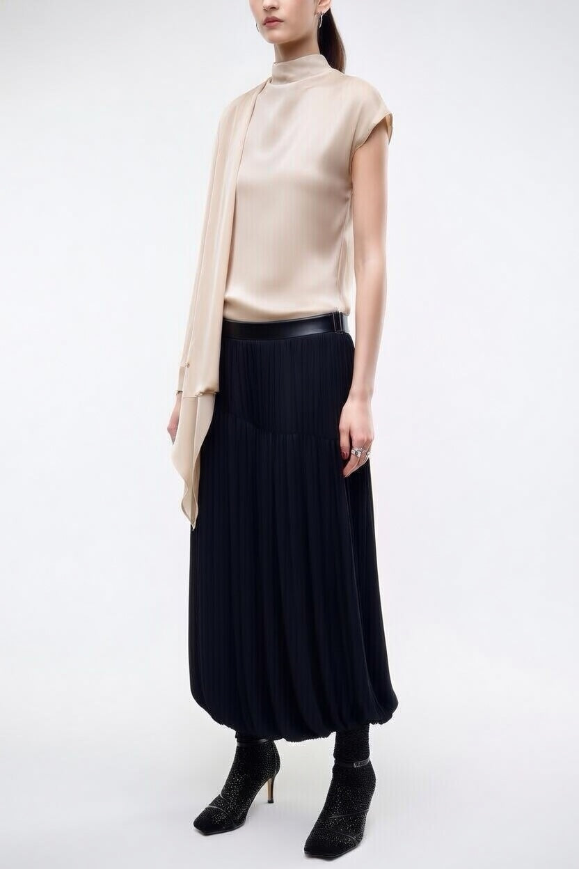 Women's Draped Skirt