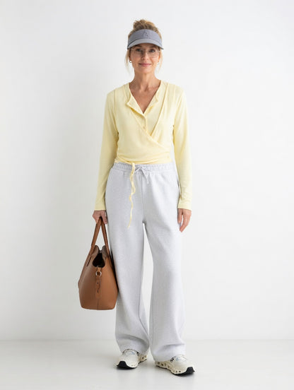 The Wrap Cotton Top