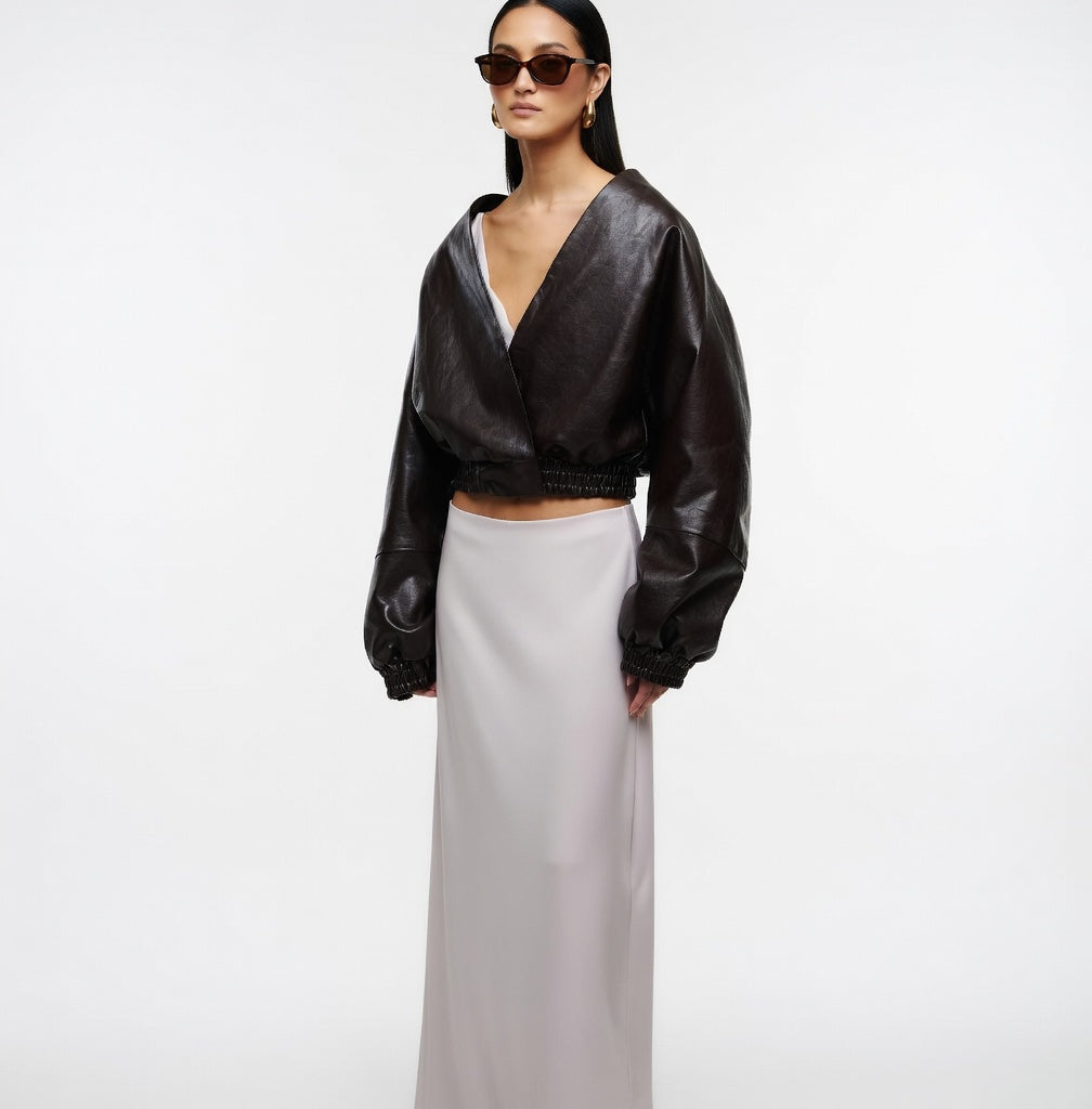 Women's Faux Leather Jacket