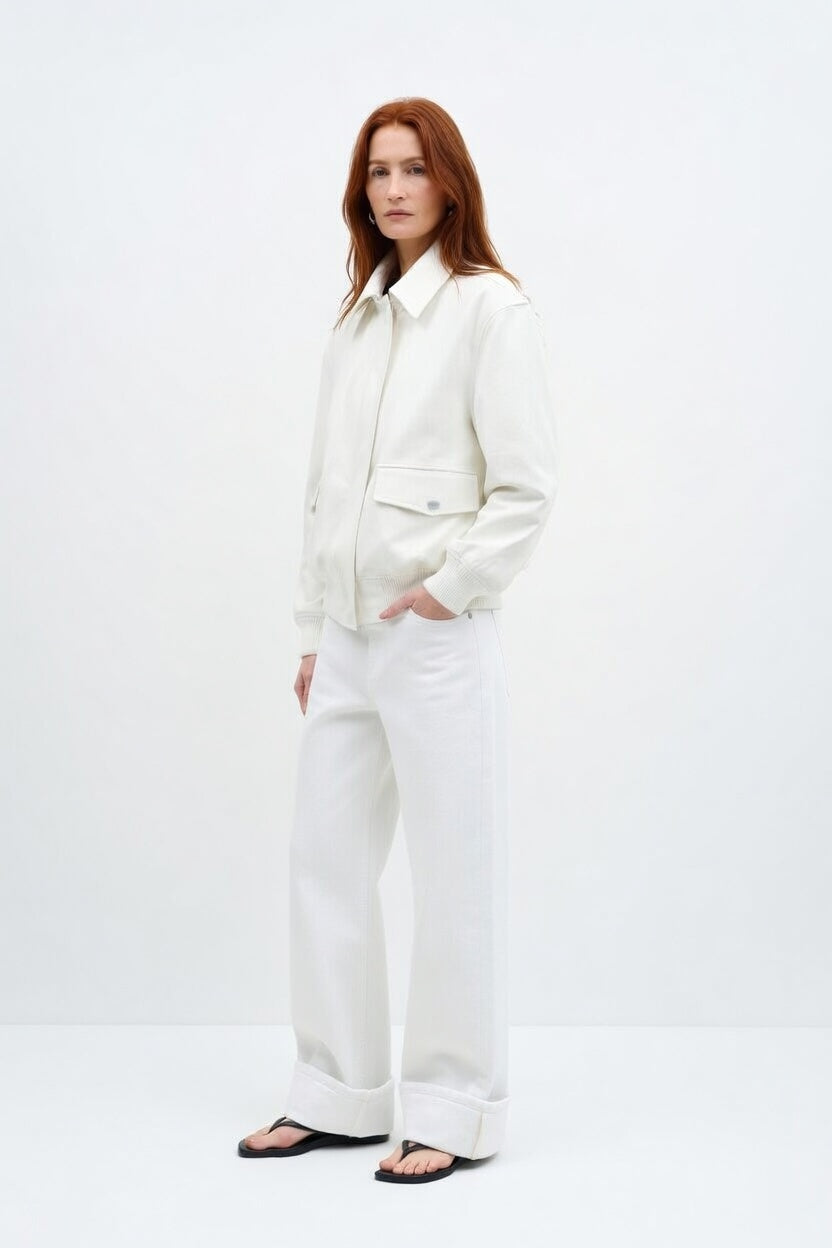 Oversized Straight Leg Jeans