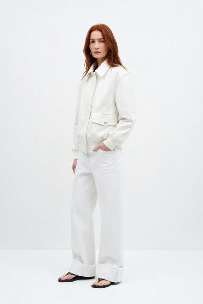Oversized Straight Leg Jeans