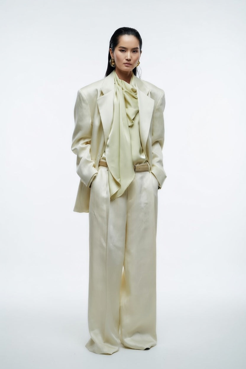 Women's Linen Blend Trousers