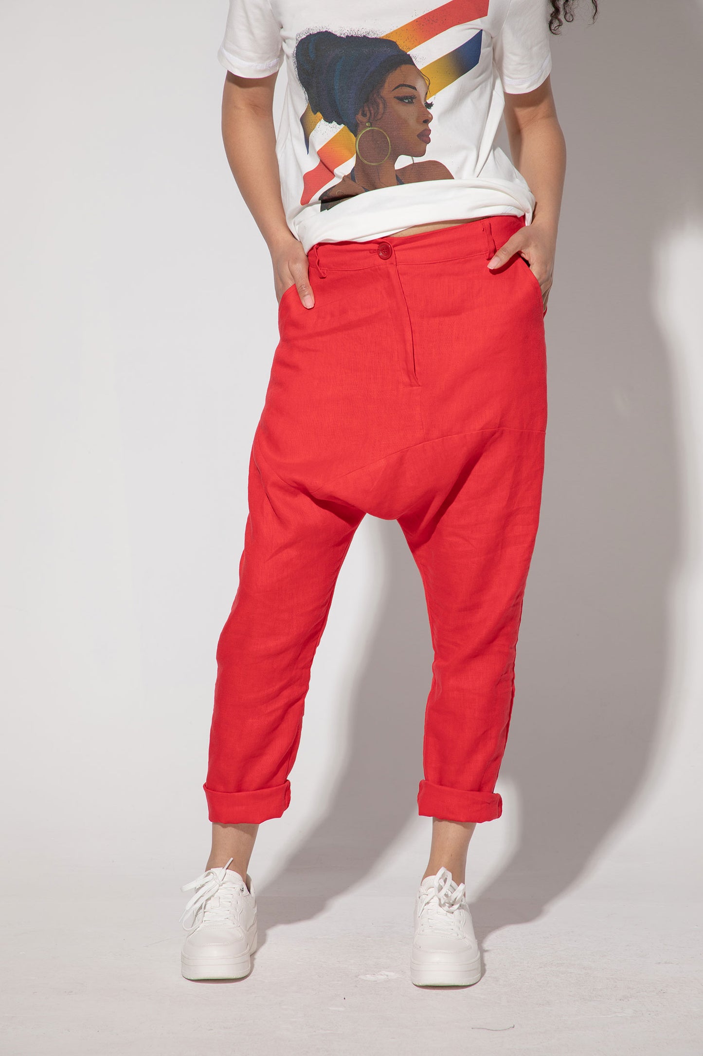 Linen pants - NEHARA