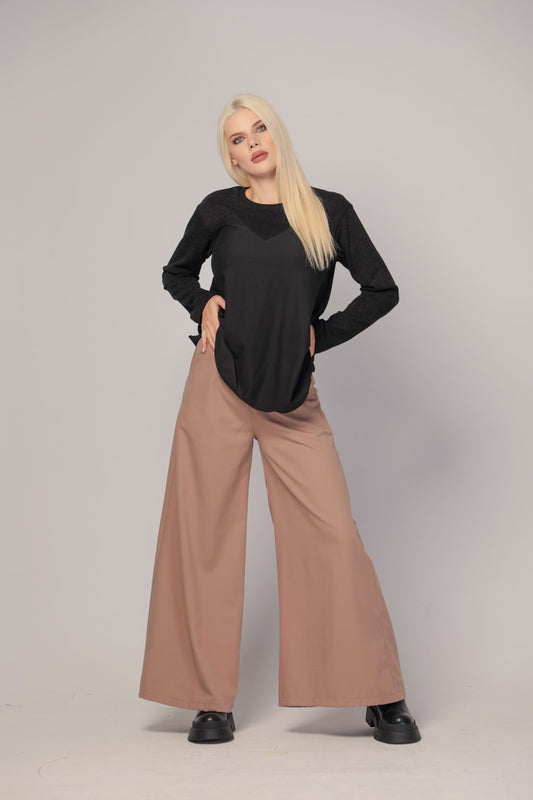 Stylish high-waisted pants - GIADA
