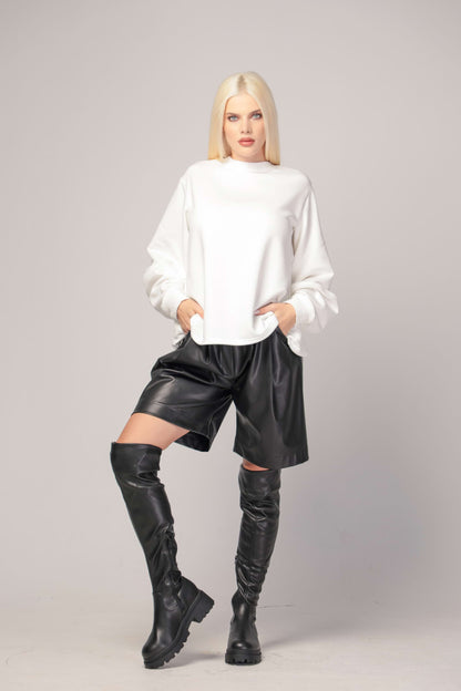 AELLA - Blouse with crossed back