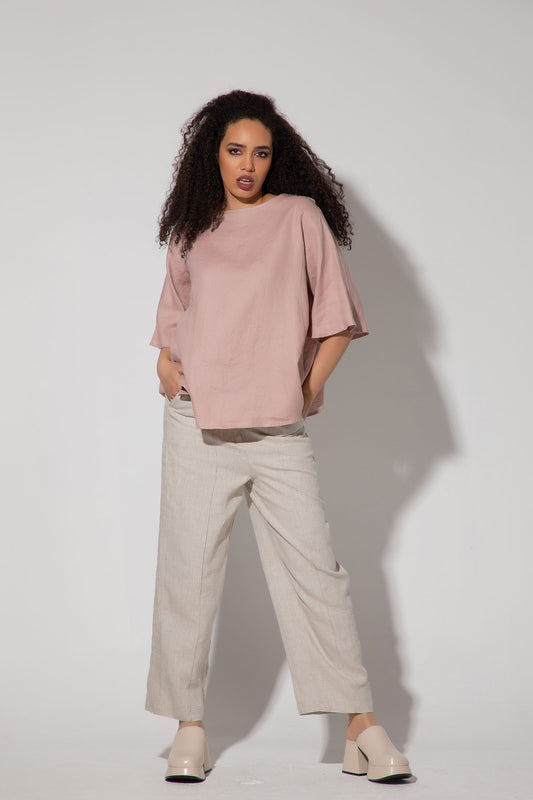 Linen Blouse - AMARI