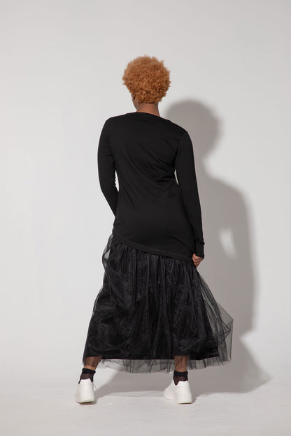 Tulle Maxi Dress - NURIA