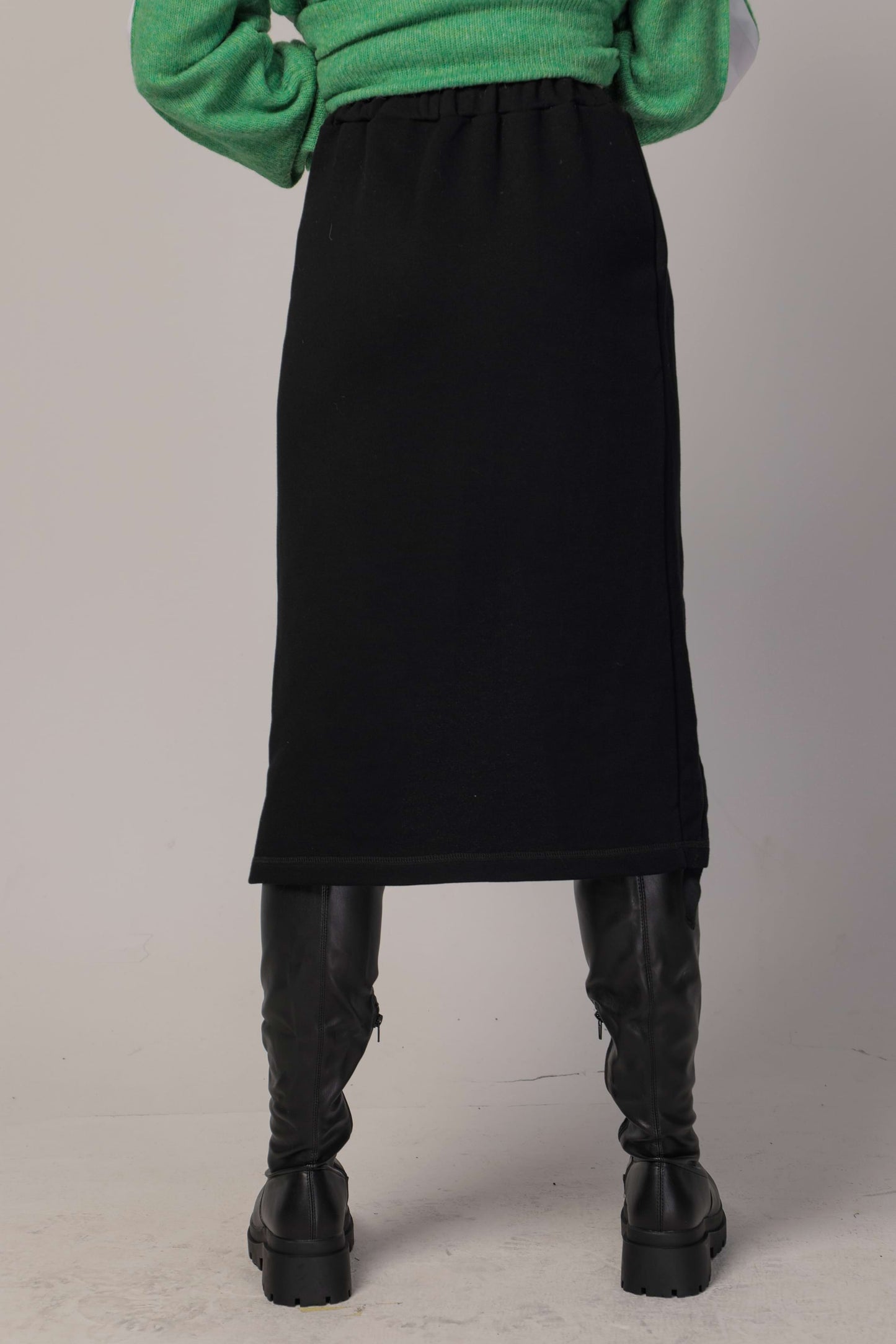 Asymmetric pencil skirt - ADIRA