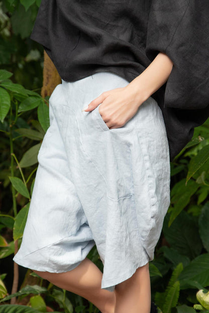 Drop Crotch Linen Pants - COCO