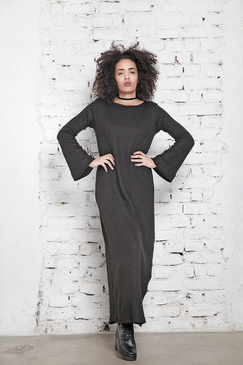 VAMA Knitted Maxi Dress